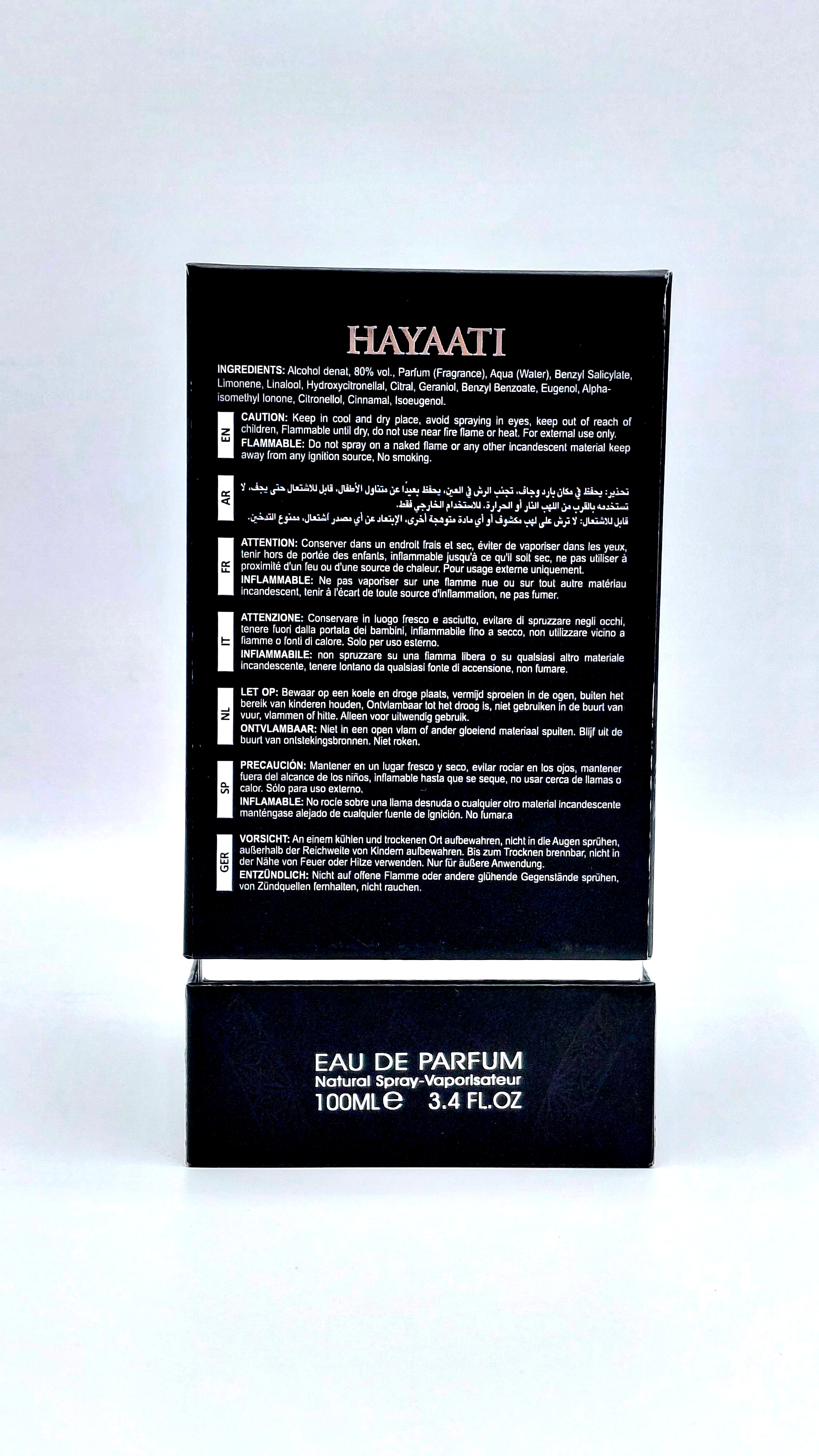 آدکلن مردانه لطافه حیاتی hayaati حجم 100 میل