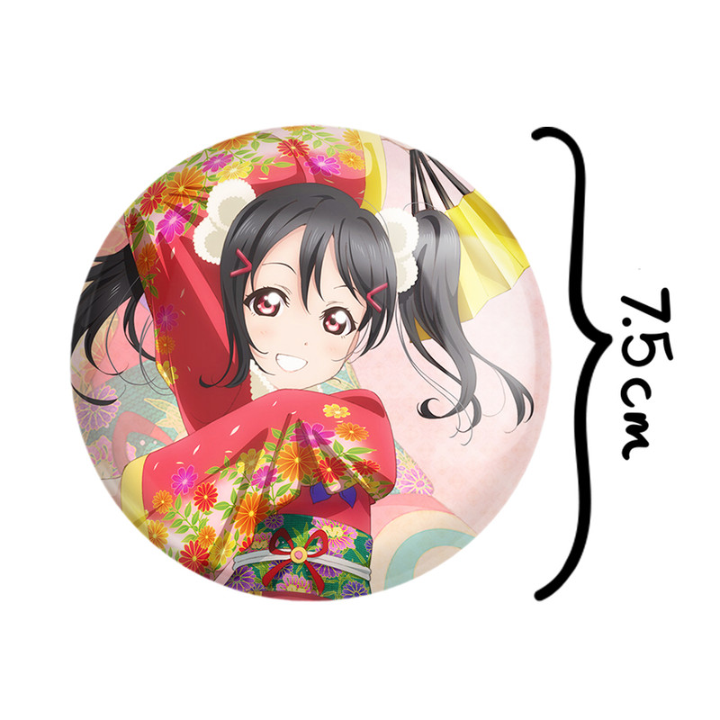 آینه جیبی خندالو طرح نیکو یازاوا انیمه لاو لایو Love Live مدل تاشو کد 18271 ارسال فوری