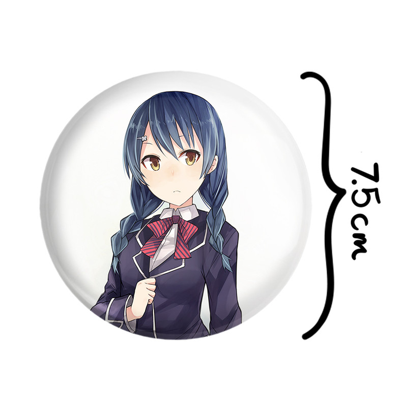 آینه جیبی خندالو مدل مگومی انیمه جنگ غذاها Food Wars کد 17001 – با بهترین کیفیت