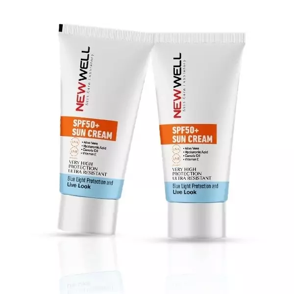 ضد آفتاب با spf 50 برای انواع پوست حجم 50 میل