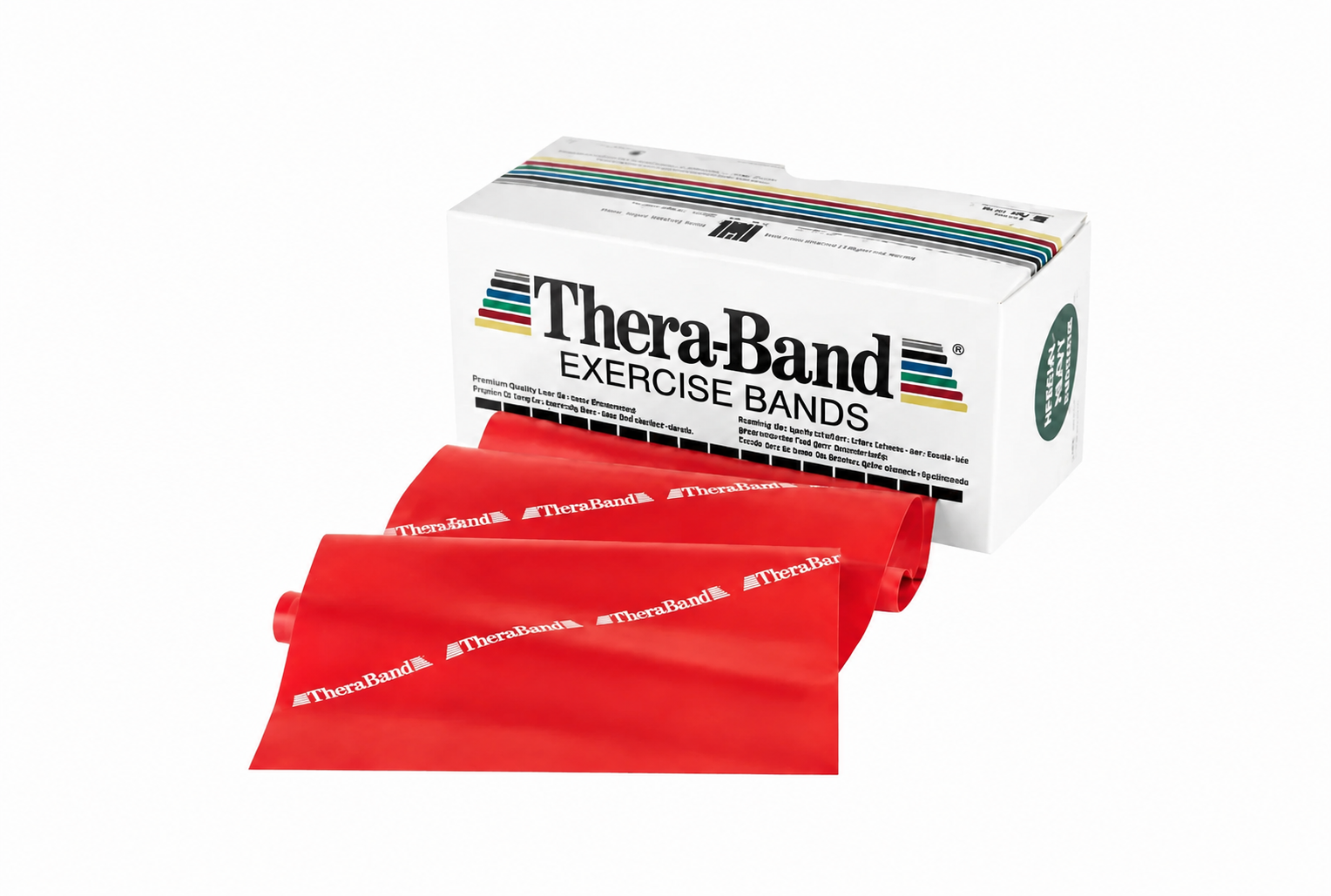 کش پیلاتس تراباند قرمز (Thera-Band Red) – مقاومت سبک