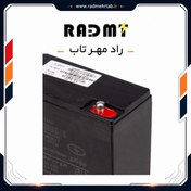 باتری یو پی اس 12 ولت 18 آمپر ساعت صبا باتری - باتری فرسوده
