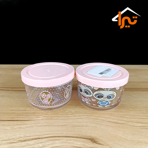 ظرف دربدار مینی پاپریک چاپی رابیت