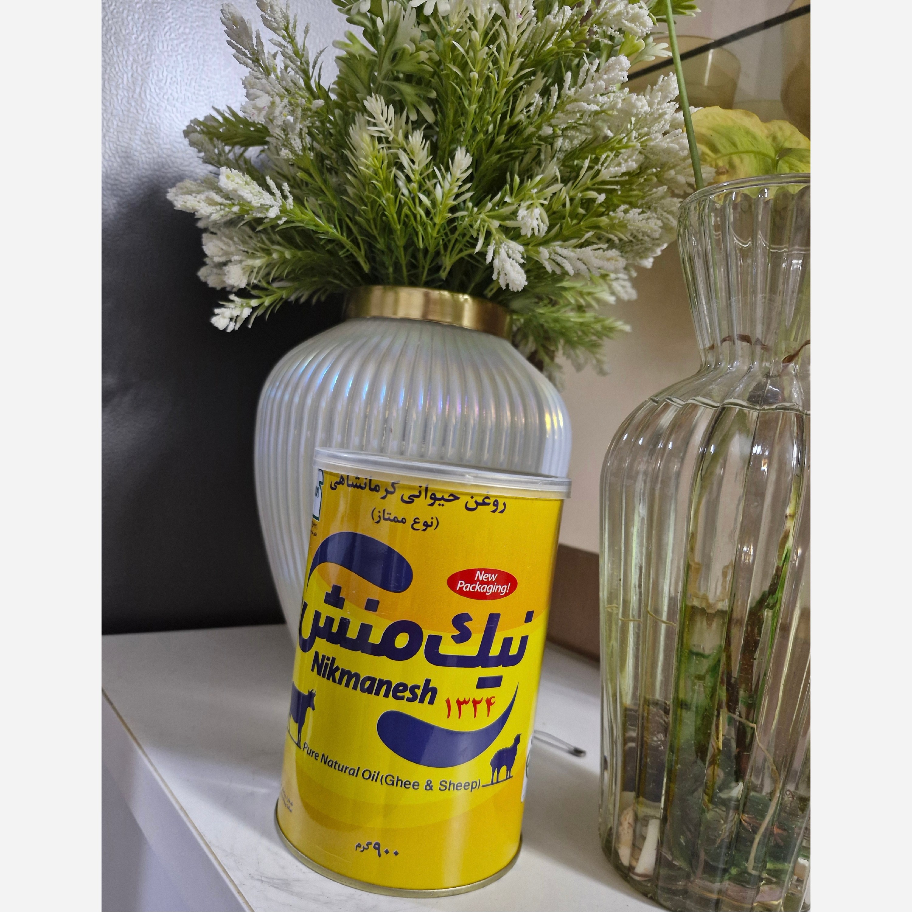 روغن نیک منش زرد گاوی و گوسفندی