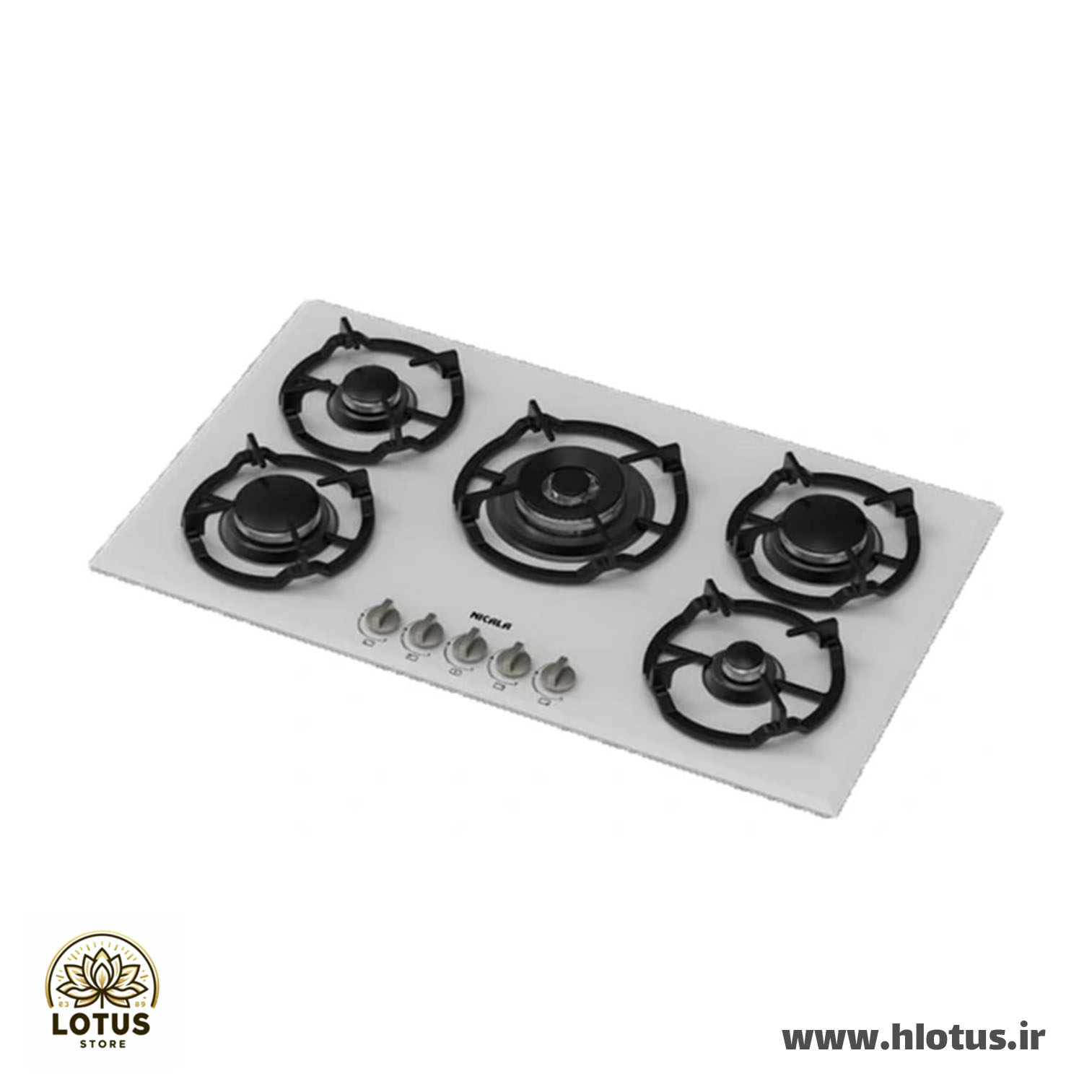 اجاق گاز نیک کالا مدل GGH-304/3 پلوپز وسط