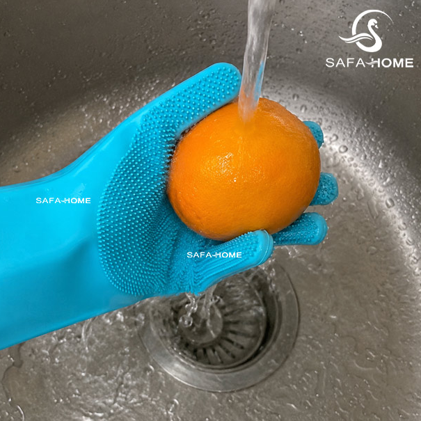 دستکش میوه شور سیلیکونی دارای رنگبندی