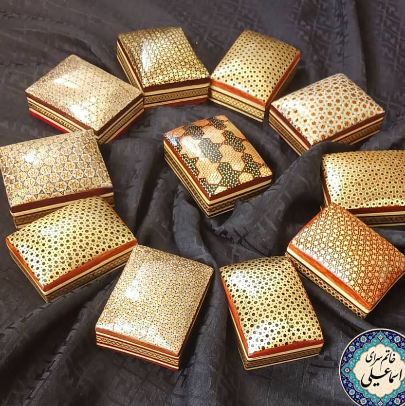 جعبه خاتم اعلا(جا سکه ای)