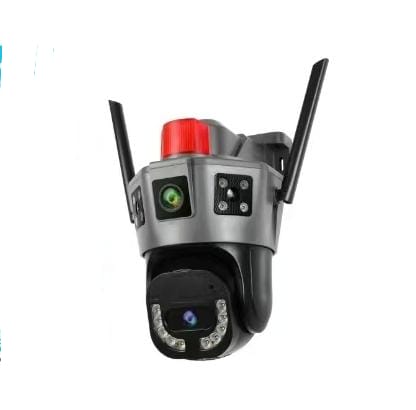 دوربین مداربسته سیمکارتی مدل SD5-4G(مشکی) بدون محدودیت در اپراتور با سرعت بالا ( اپلیکیشن O-KAM PRO )سرور داخلی