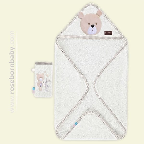 حوله دو تیکه رزبرن طرح BEAR & KITE
