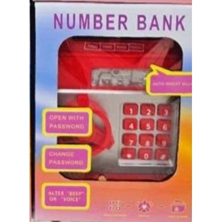 گاوصندوق رمزی مکش دار موزیکال چراغدار ایتم 881506