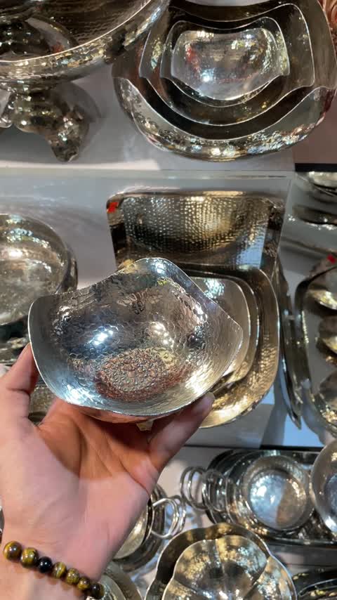 اجیل خوری مسی مدل دست ساز