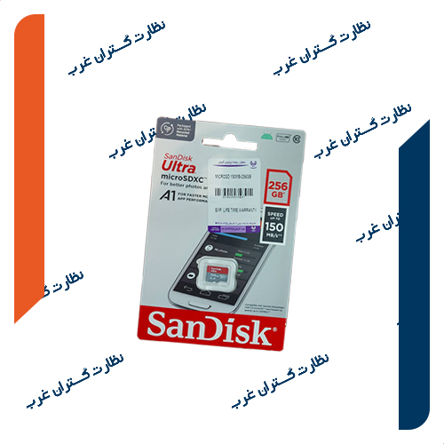 کارت حافظه microSDXC سن دیسک مدل Ultra کلاس 10 استاندارد UHS-I U1 سرعت 150MBps ظرفیت 256 گیگابایت