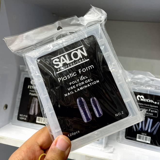 قالب کاشت ناخن فرم گرد 