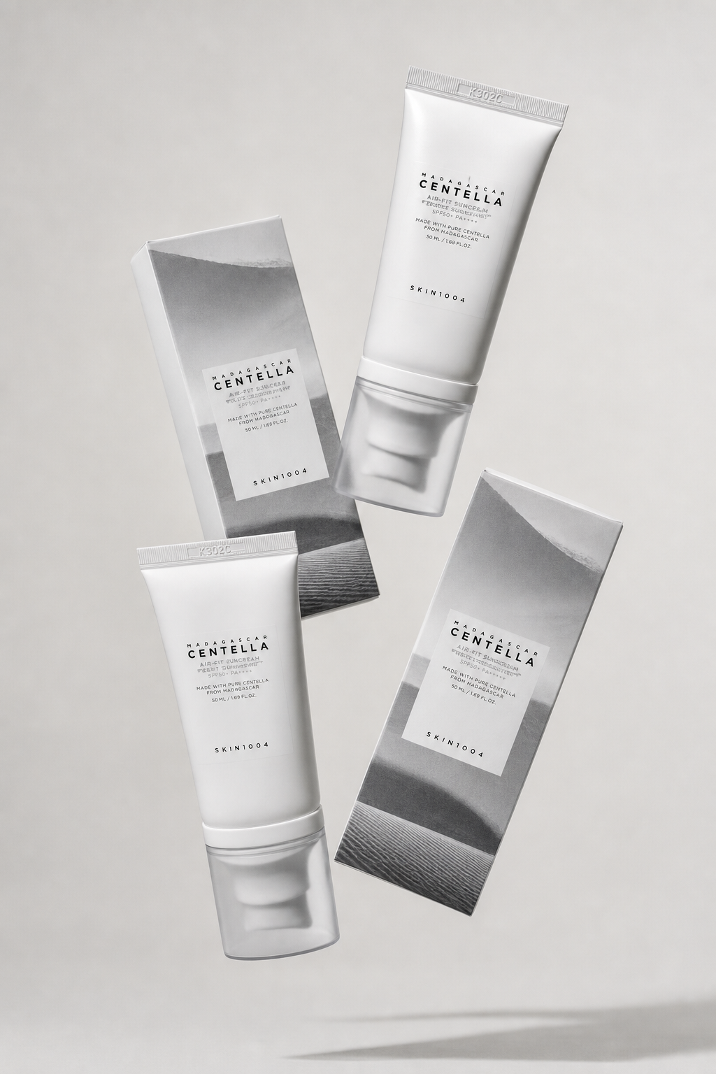 ضد آفتاب سنتلا ایر-فیت اسکین 1004 (SKIN1004 Madagascar Centella Air-Fit Suncream SPF50+ PA++++)