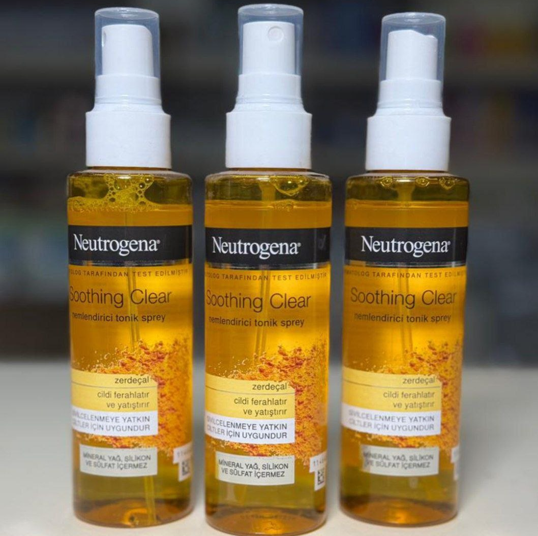 اسپری تونر زرد چوبه نوتروژیناNeutrogena حجم 125 میل