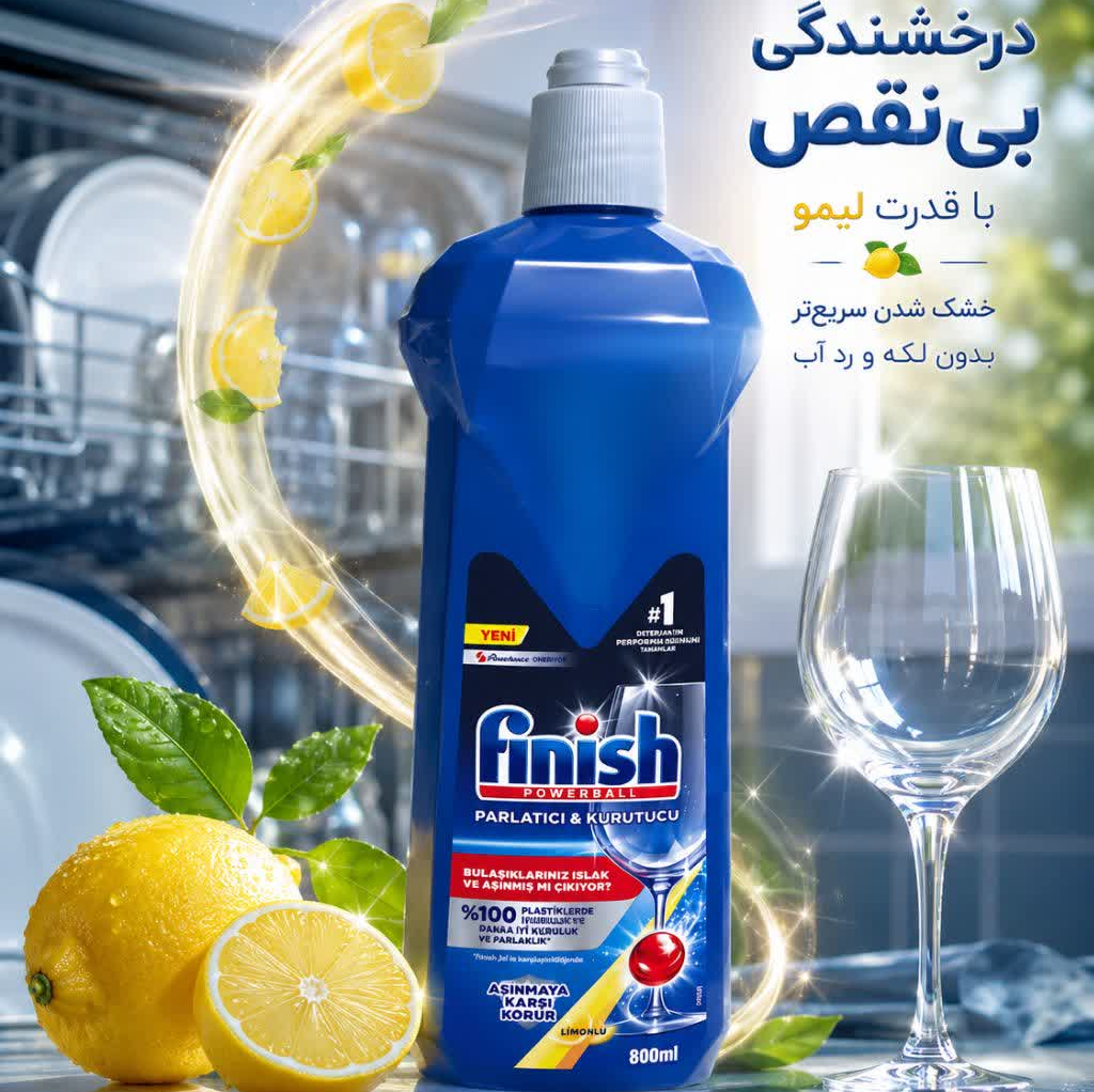 جلادهنده ماشین ظرفشویی finish 