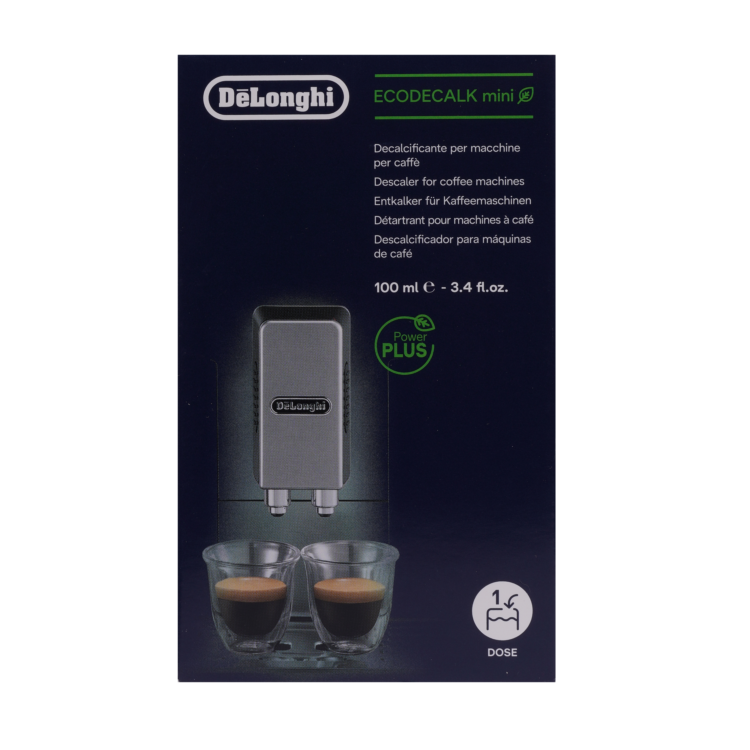 مایع تمیز کننده قهوه ساز دلونگی مدل ECODECALK mini