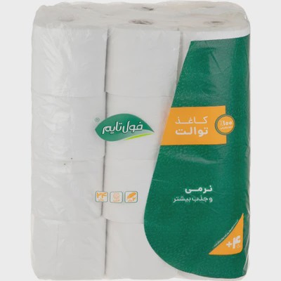 دستمال توالت فول تایم مدل رولی بسته 24 عددی