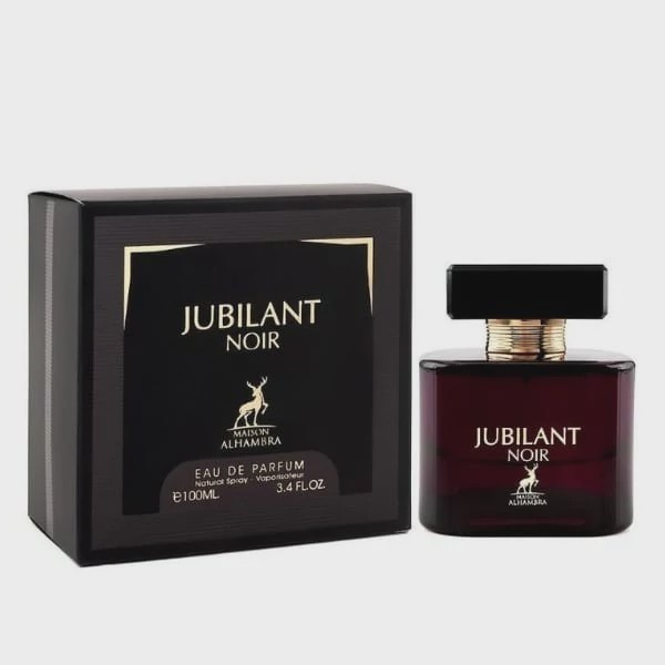 ادکلن جوبیلانت نویر ورساچه کریستال نویر الحمبرا 100 میل (JUBILANT NOIR ALHAMBRA)