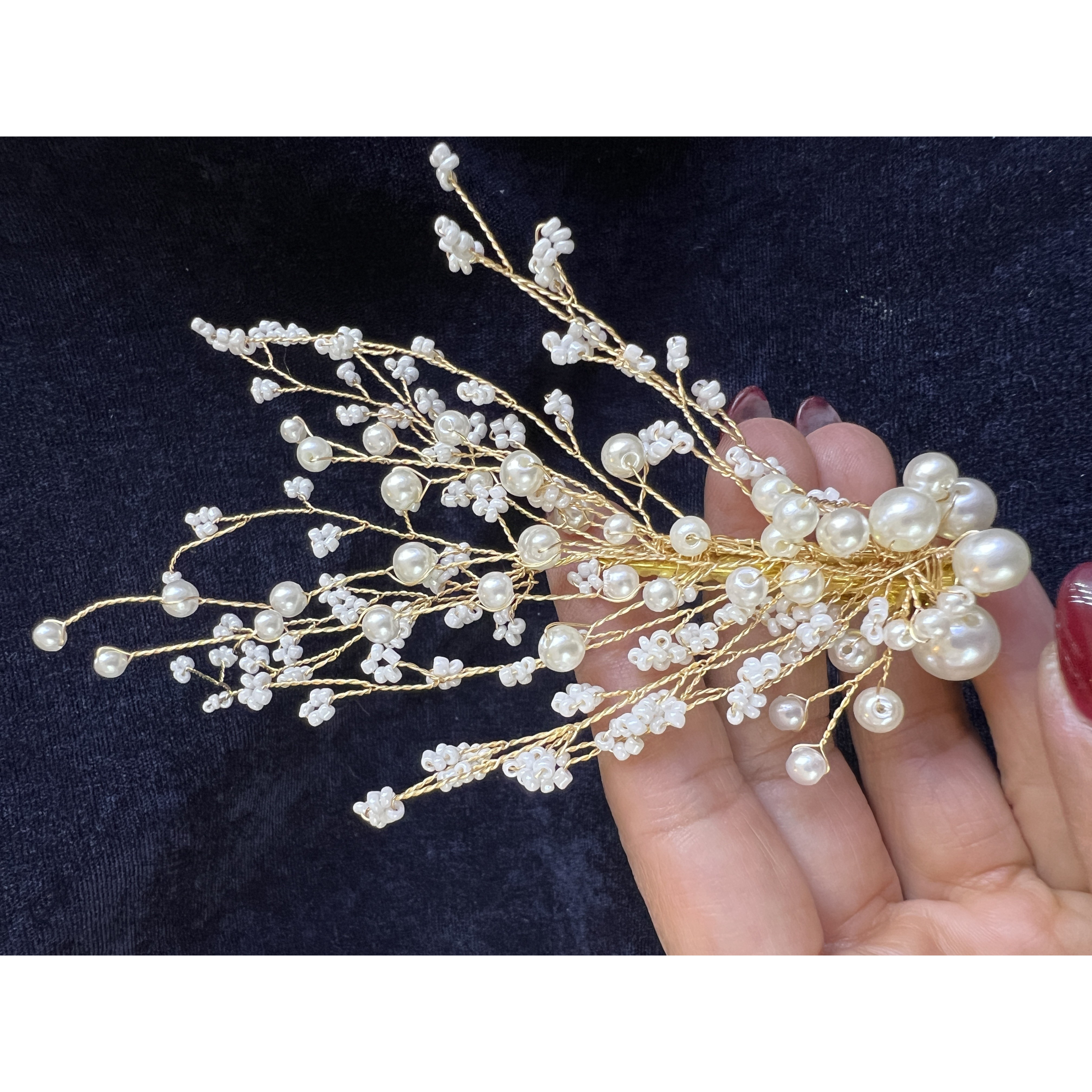 ریسه موی عروس کد R28