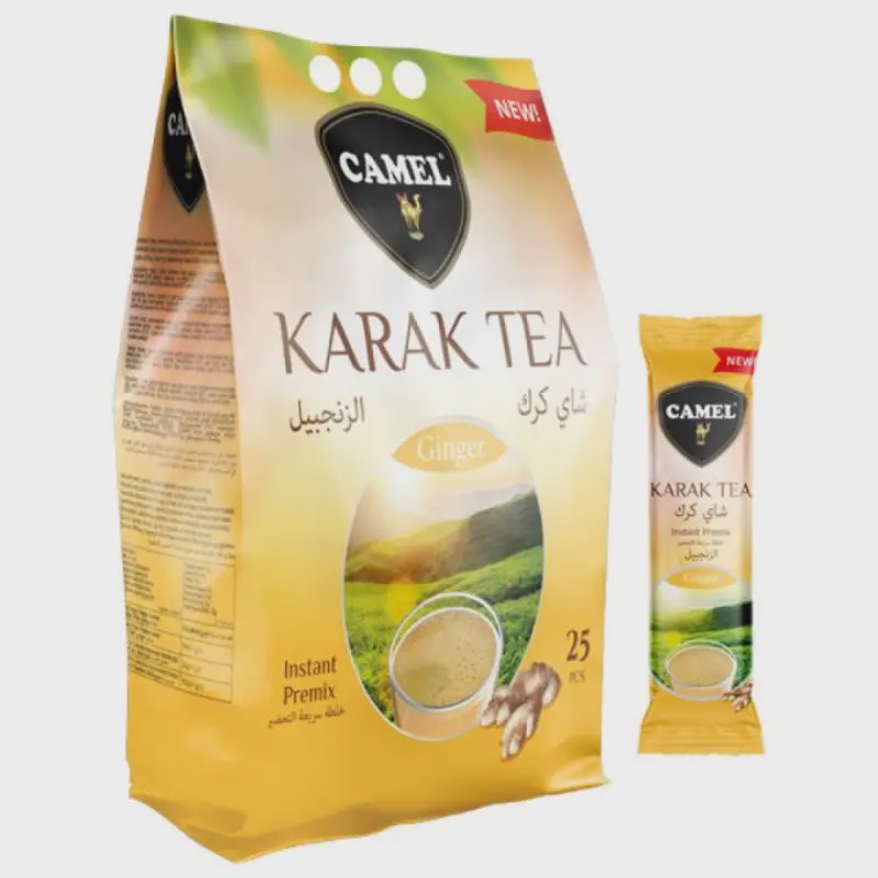 چای کرک کمل با طعم زنجبیل بسته 500 گرمی