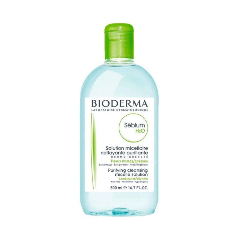 میسلار واتر پوست چرب و مختلط Bioderma Sebium H2O Make-Up Remover مدل S bium اصل (ارسال به ضمانت اصل بودن)