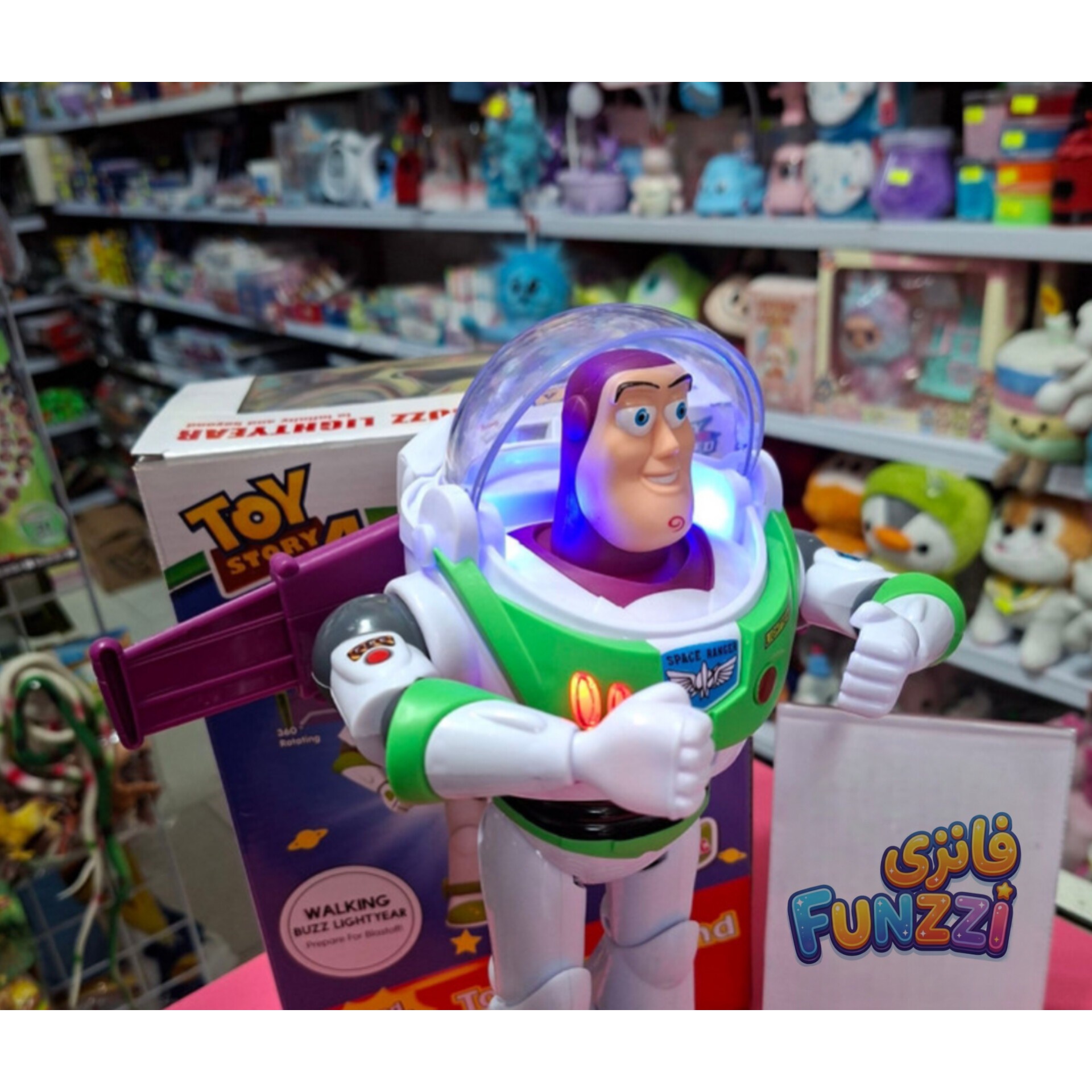 ربات اسباب بازی مدل بازلایتر انیمیشن توی استوری bazz lightyear کد 5