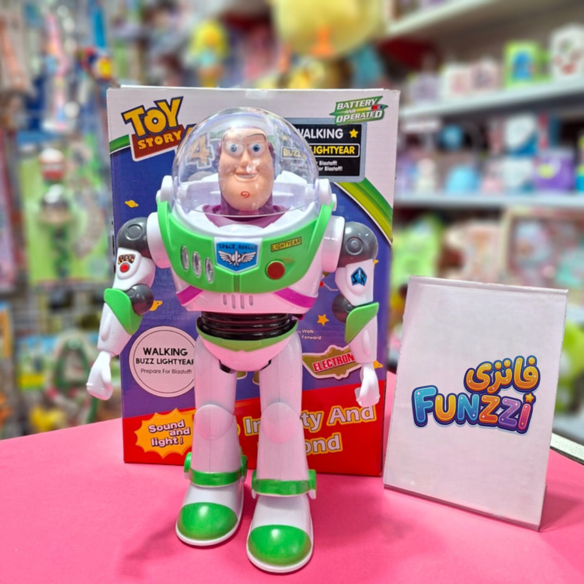ربات اسباب بازی مدل بازلایتر انیمیشن توی استوری bazz lightyear کد 5