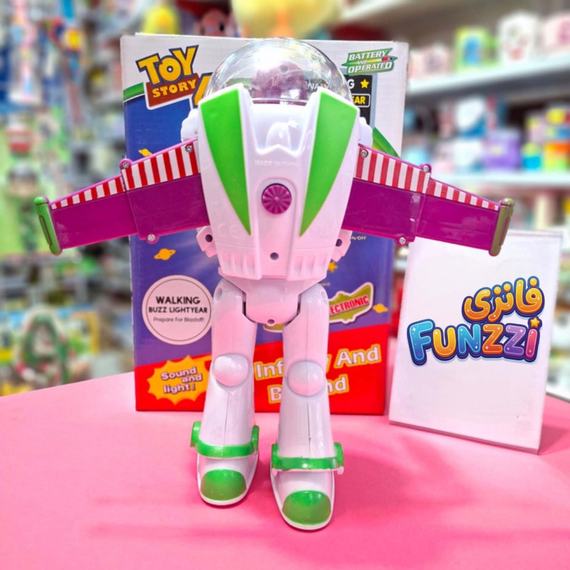 ربات اسباب بازی مدل بازلایتر انیمیشن توی استوری bazz lightyear کد 5