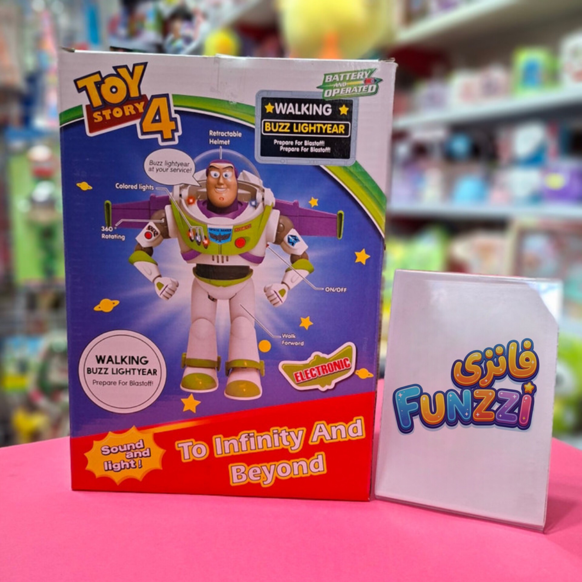 ربات اسباب بازی مدل بازلایتر انیمیشن توی استوری bazz lightyear کد 5