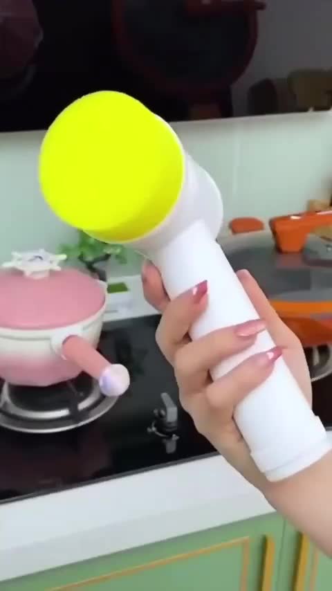 فرچه شستشوی شارژی تمیز کننده انواع سطوح magic brash مجیک براش وارداتی 5 کاره