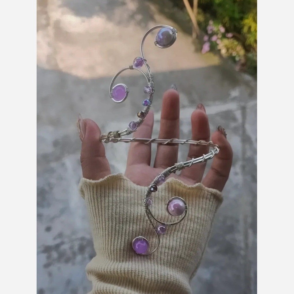 بازوبند 39 ( اکسسوری/ مچ بند/ دستبند/ تاج/ سیمی/ مفتولی/ الف/ الفی/ استیل/ رنگ ثابت/نقره ای /طلایی/ نگین دار/مجلسی/یاسی)