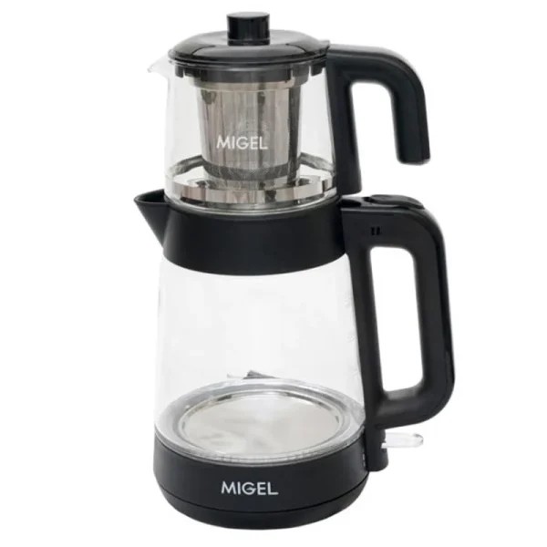 چای ساز میگل مدل GTS071 ظرفیت 2 لیتر با کتری شیشه ایی