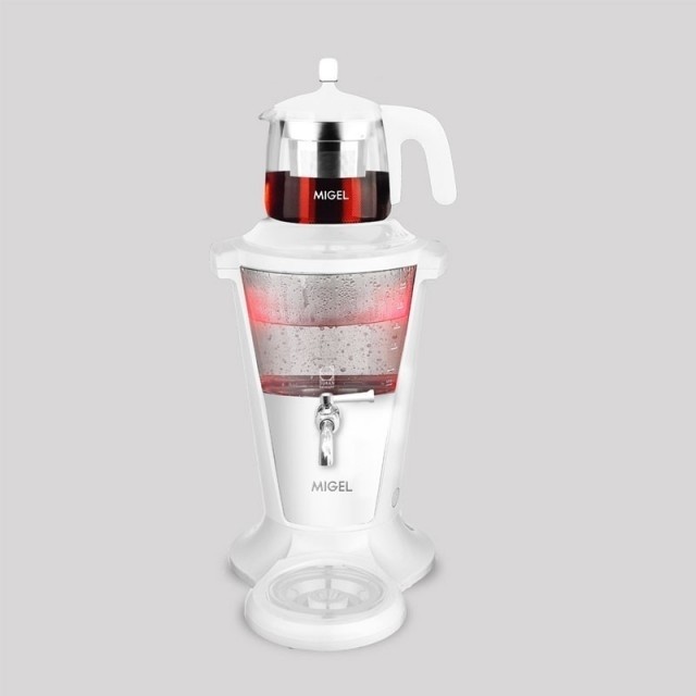 چای ساز میگل مدل GTS301 ظرفیت 3 لیتر با کتری شیشه ایی