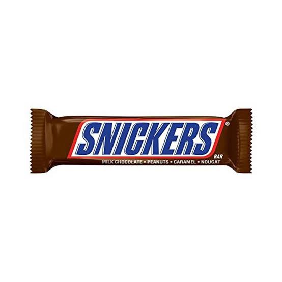 شکلات اسنیکرز با مغز بادام زمینی تکی 50 گرمی SNICKERS