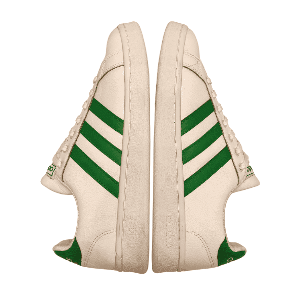 ونس ادیداس Adidas گرند کورت رنگ سفید سبز کد512