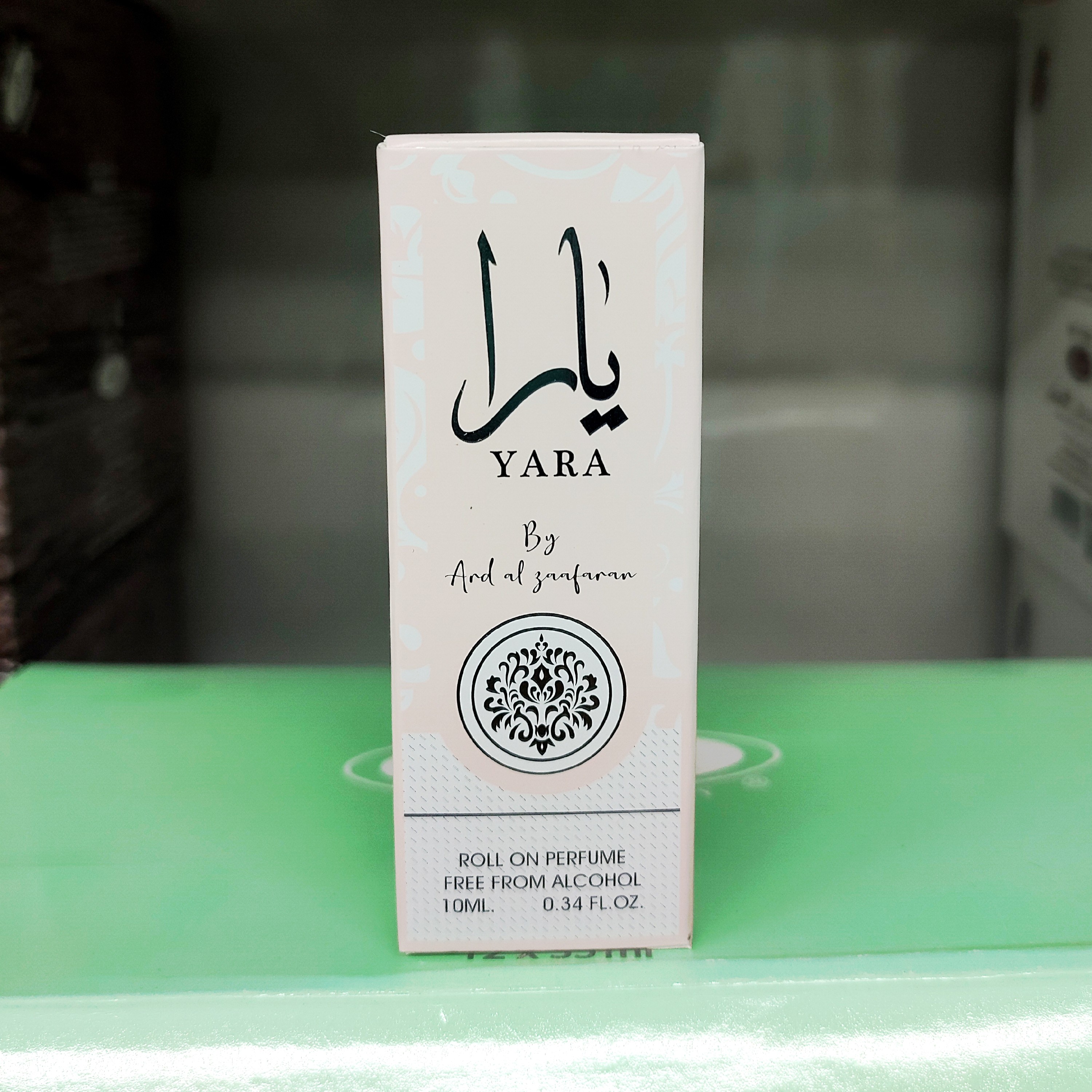 عطر یارا برند ارض الزعفران امارات 10 میل اصلی و اورجینال غلطتکی و رولی ( خرید عمده و تکی عطر و ادکلن گناوه مارکت )