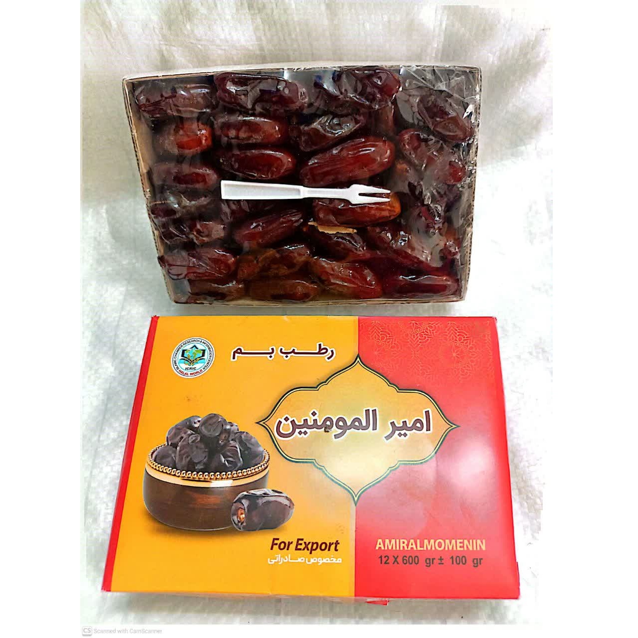 خرما ربی بسته 600 گرمی