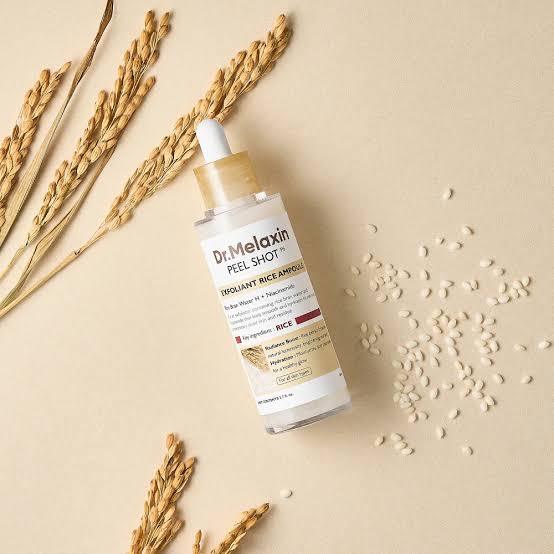 آمپول پیل شات برنج دکتر ملاکسین Dr.Melaxin لایه بردار و روشن کننده حجم 80 میل