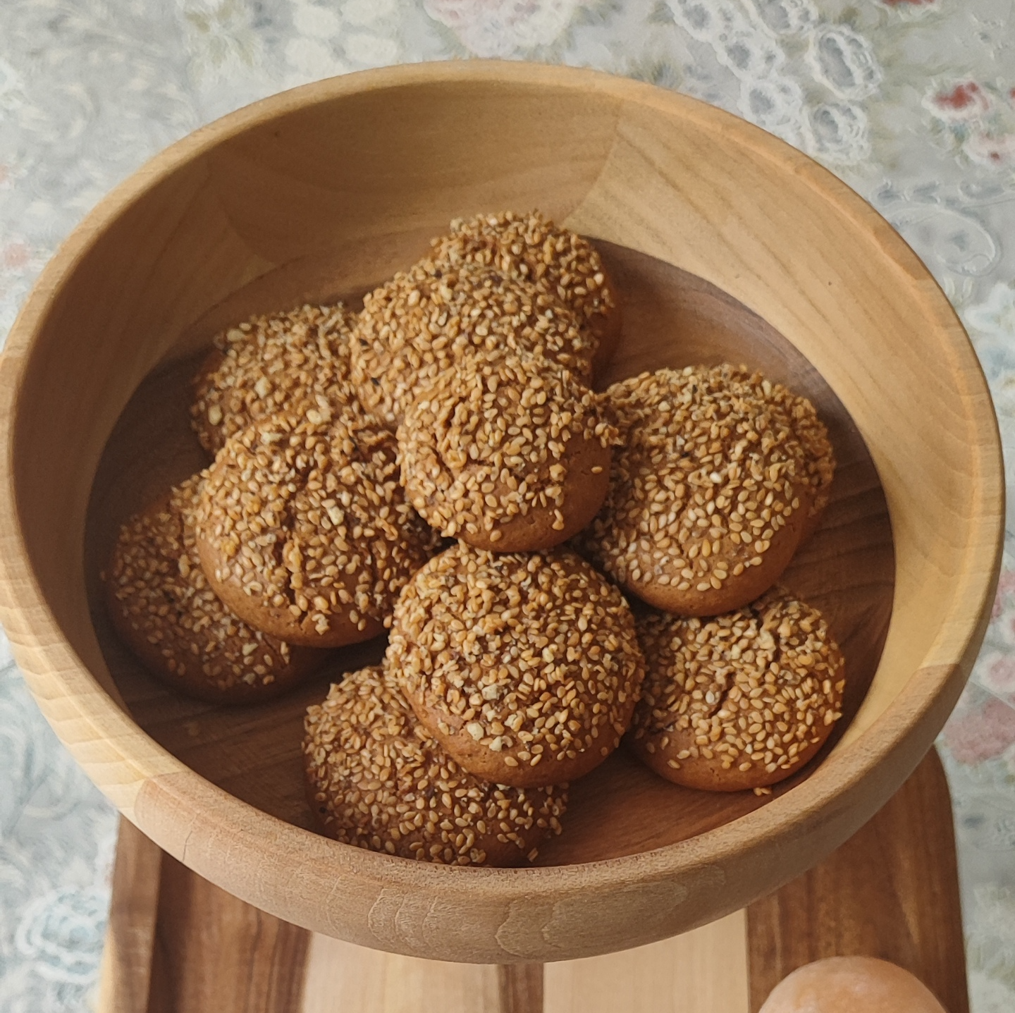 کلوچه کنجدی رژیمی