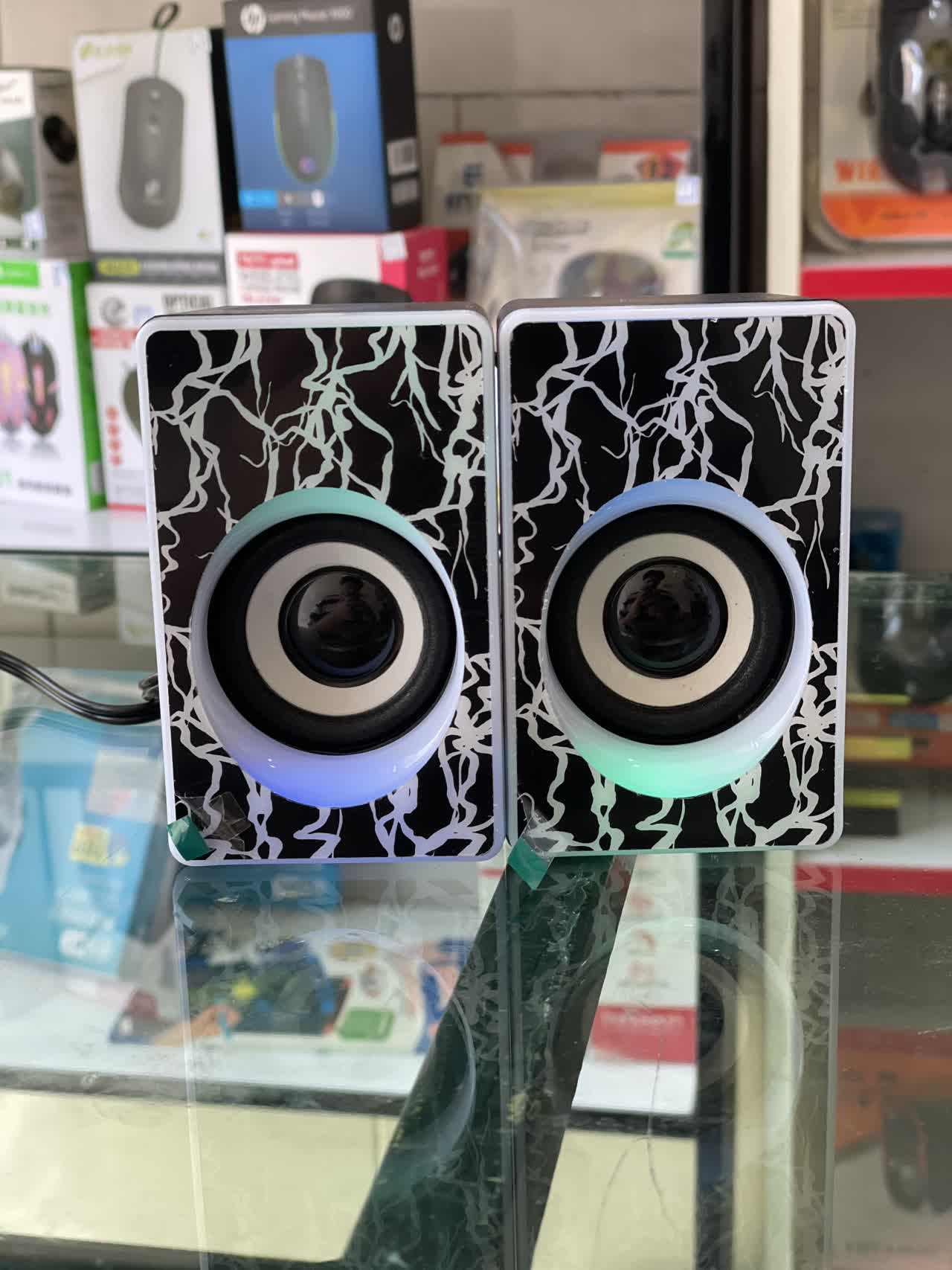 اسپیکر دوتکه گیمینگ مدل HT2049 فول RGB