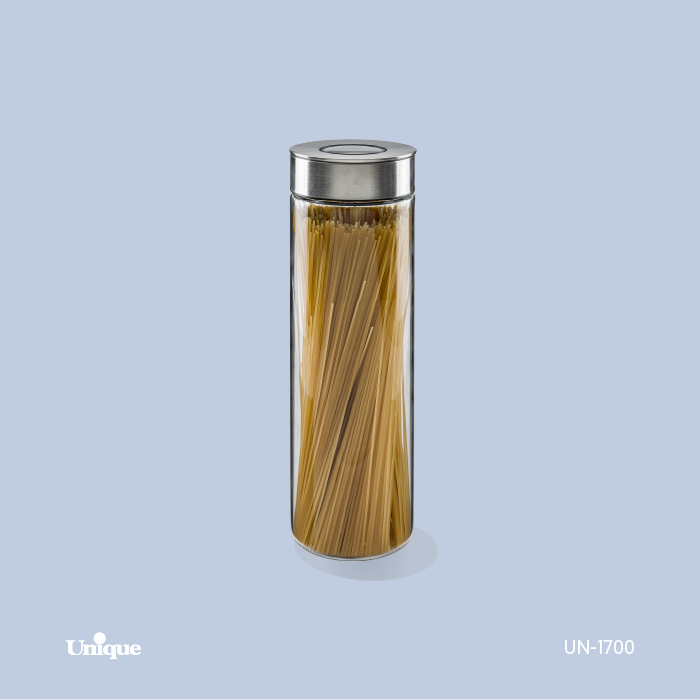 بانکه ماکارونی درب استیل کد UN-1700