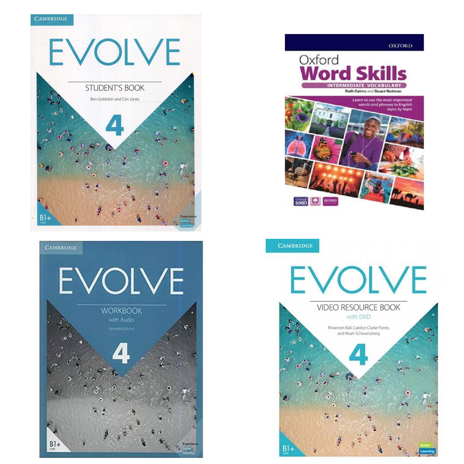 پک 4 جلدی کتاب ایوالو Evolve 4 به همراه وورد اسکیل