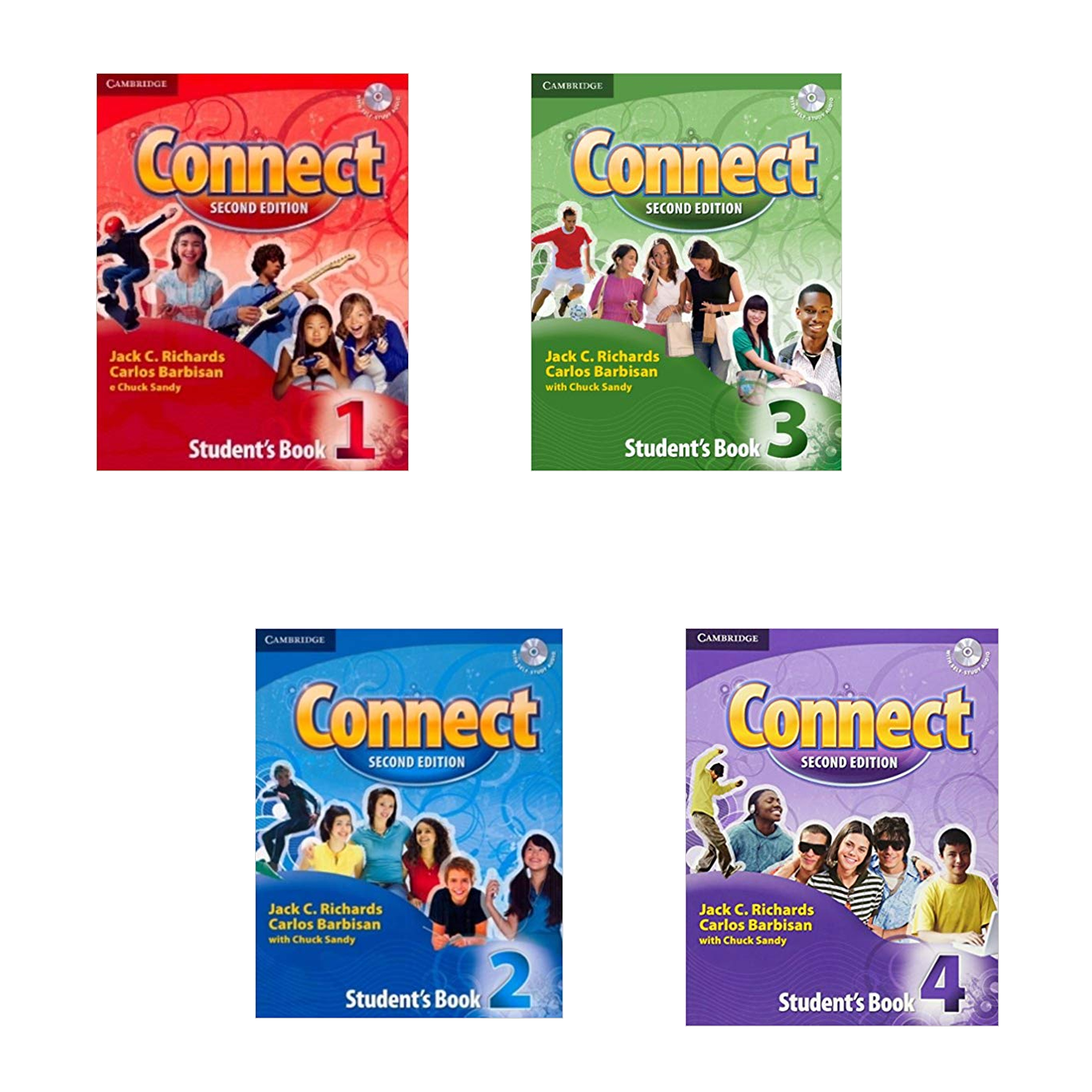 پک 4 جلدی کتاب آموزش زبان کانکت Connect (کتاب کار به همراه کتاب دانش آموز )