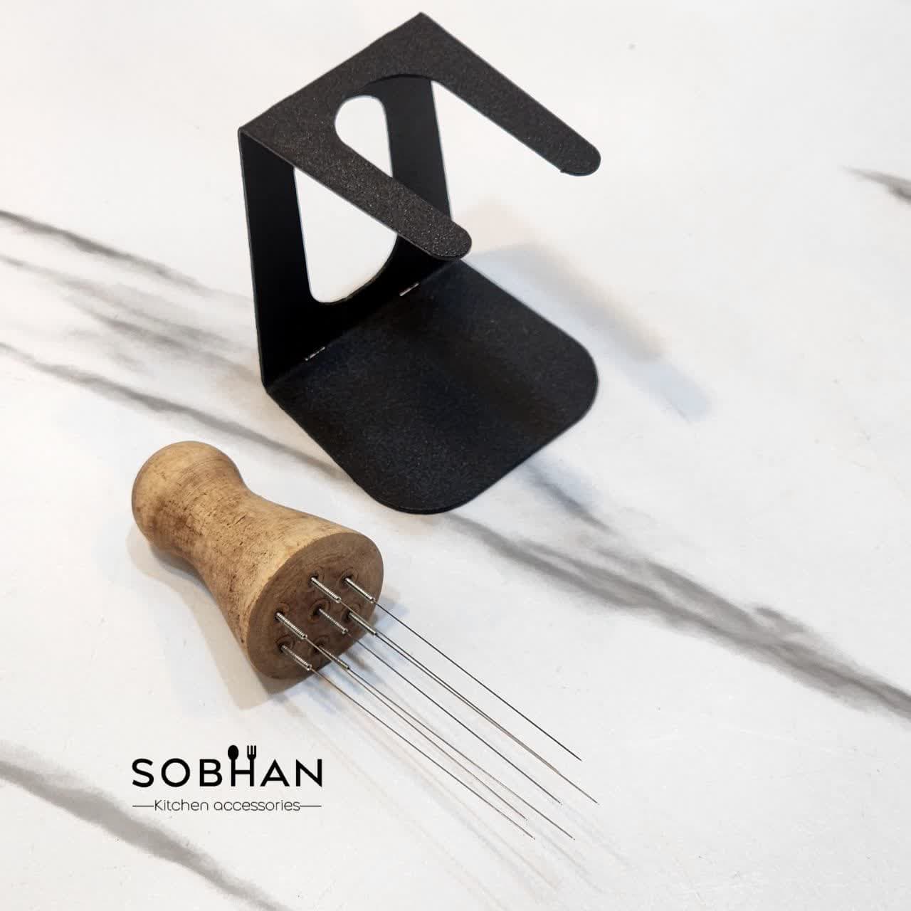 نیدل دسته چوبی استند دار
