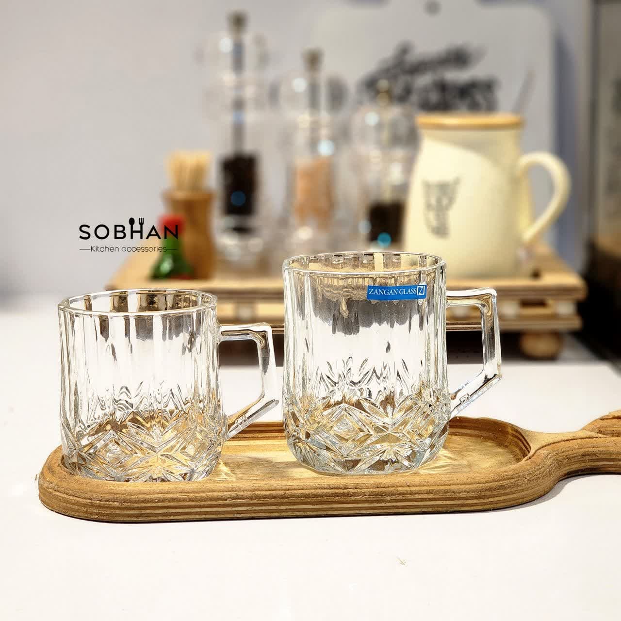 نیم لیوان شیشه ای مارینا