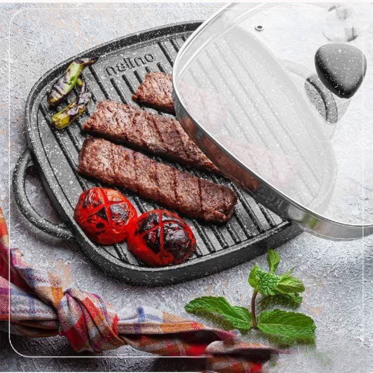 تابه گریل چدن مربع بزرگ