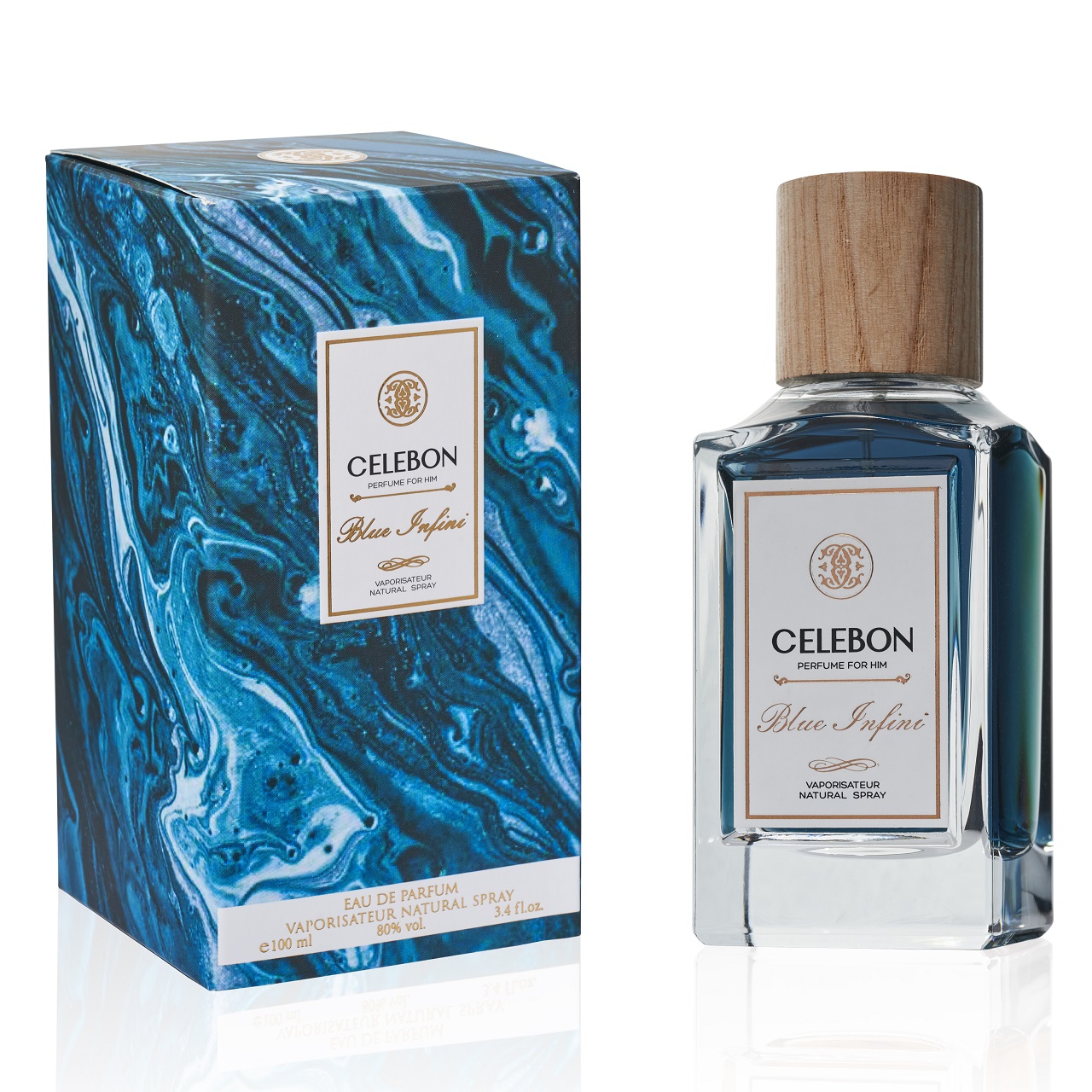عطر مردانه سلبون مدل BLUE INFINI ادوپرفیوم