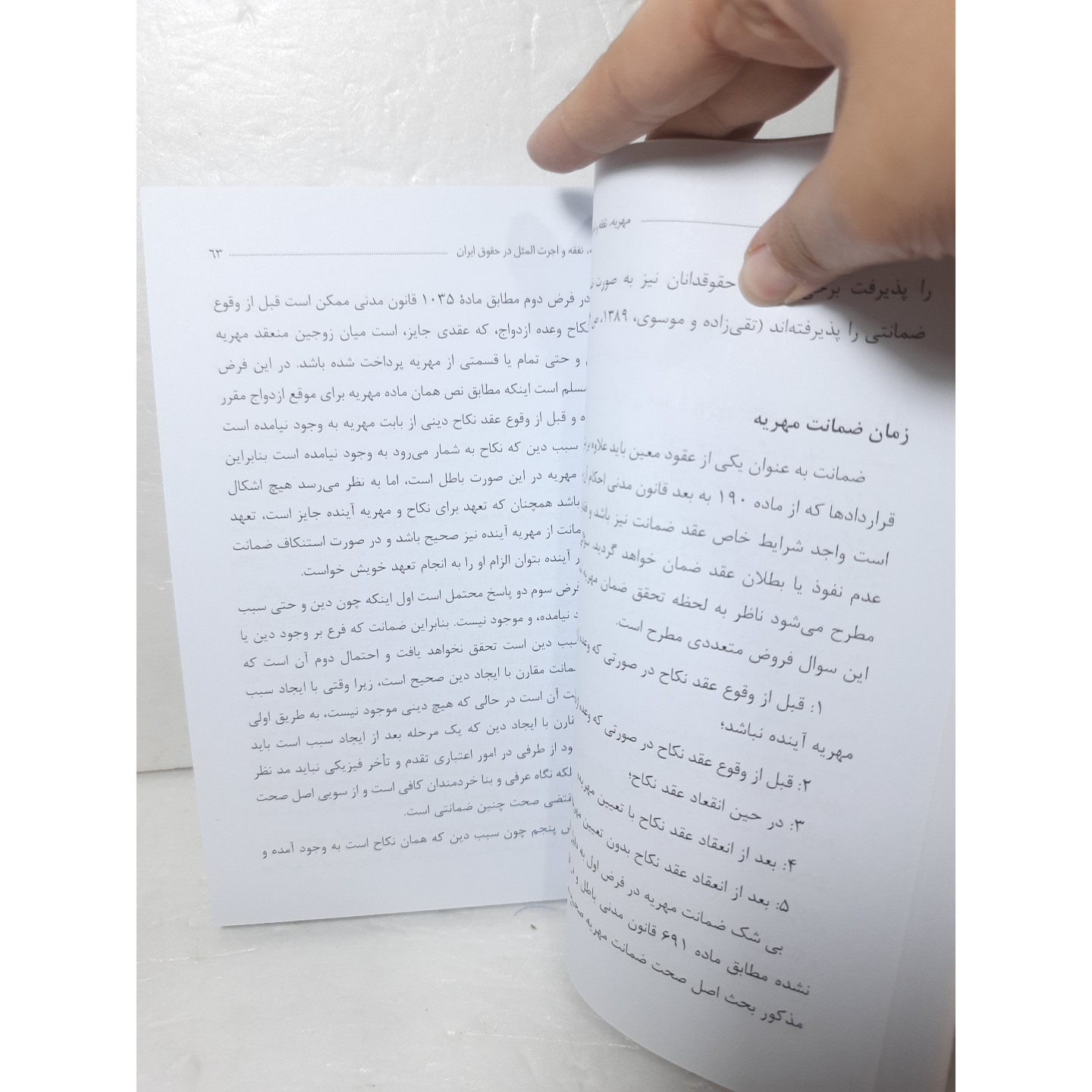 مهریه نفقه و اجرت المثل در حقوق ایران امیر تقی زاده