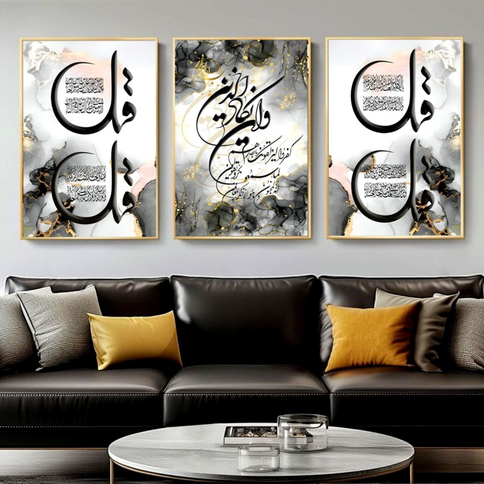 تابلو دکوراتیو 3تیکه کد 704(پسکرایه)